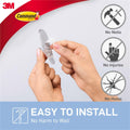 Command Small Clear Hooks - 2 Pack - Plastic - Damage-Free Hanging - SuperSaverAU - view 5