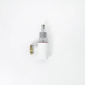 Shaw & Mason White Unstyled Washing Machine Stop - Brass
