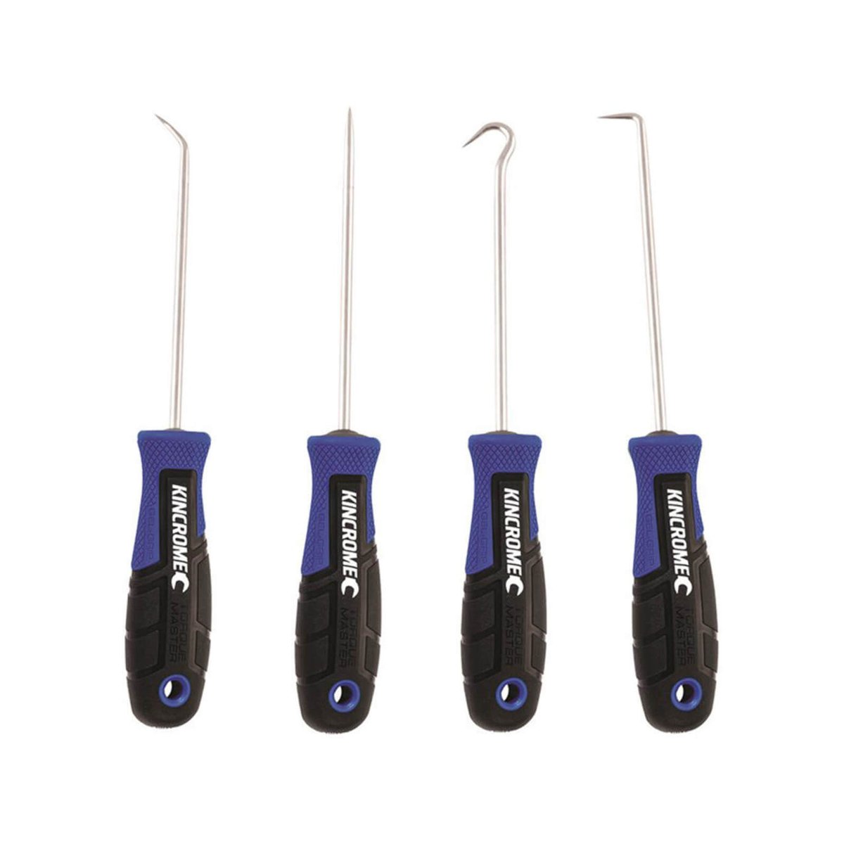 Kincrome Mini Hook Pick Set 4 Piece - Chrome Vanadium Steel - 215mm x 115mm - SuperSaverAU - view 1