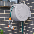Pope Auto Wind Hose Reel 20m - Flexible PVC Garden Hose Reel
