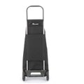 Rolser Jet LN Joy 2 wheel folding trolley - Black - Lightweight aluminium chassis - R-JET001-1023