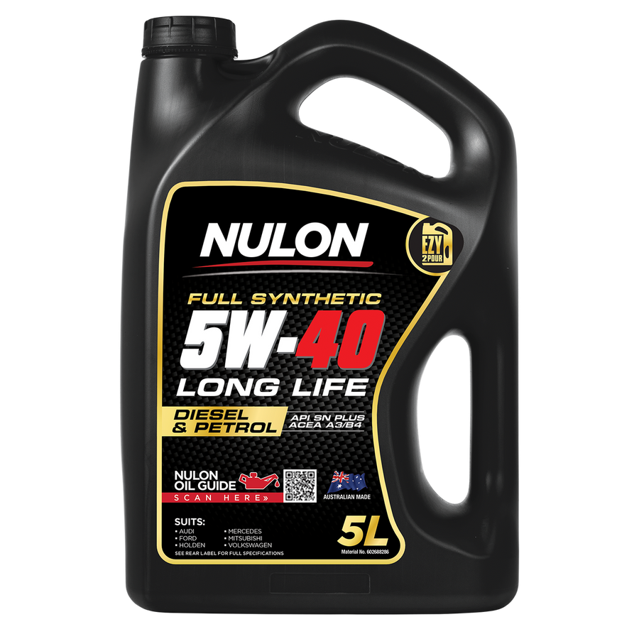 Nulon Full Synthetic Engine Oil - 5L 5W-40 Long Life - High Performance - SuperSaverAU - view 1