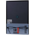 Smart 118L drinks chiller - black, lockable door, 7 star energy rating, interior light - SMH1840BLK