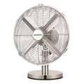 Euromatic Desk Fan - 30cm - Chrome - 3 Speed Settings - SuperSaverAU - view 1