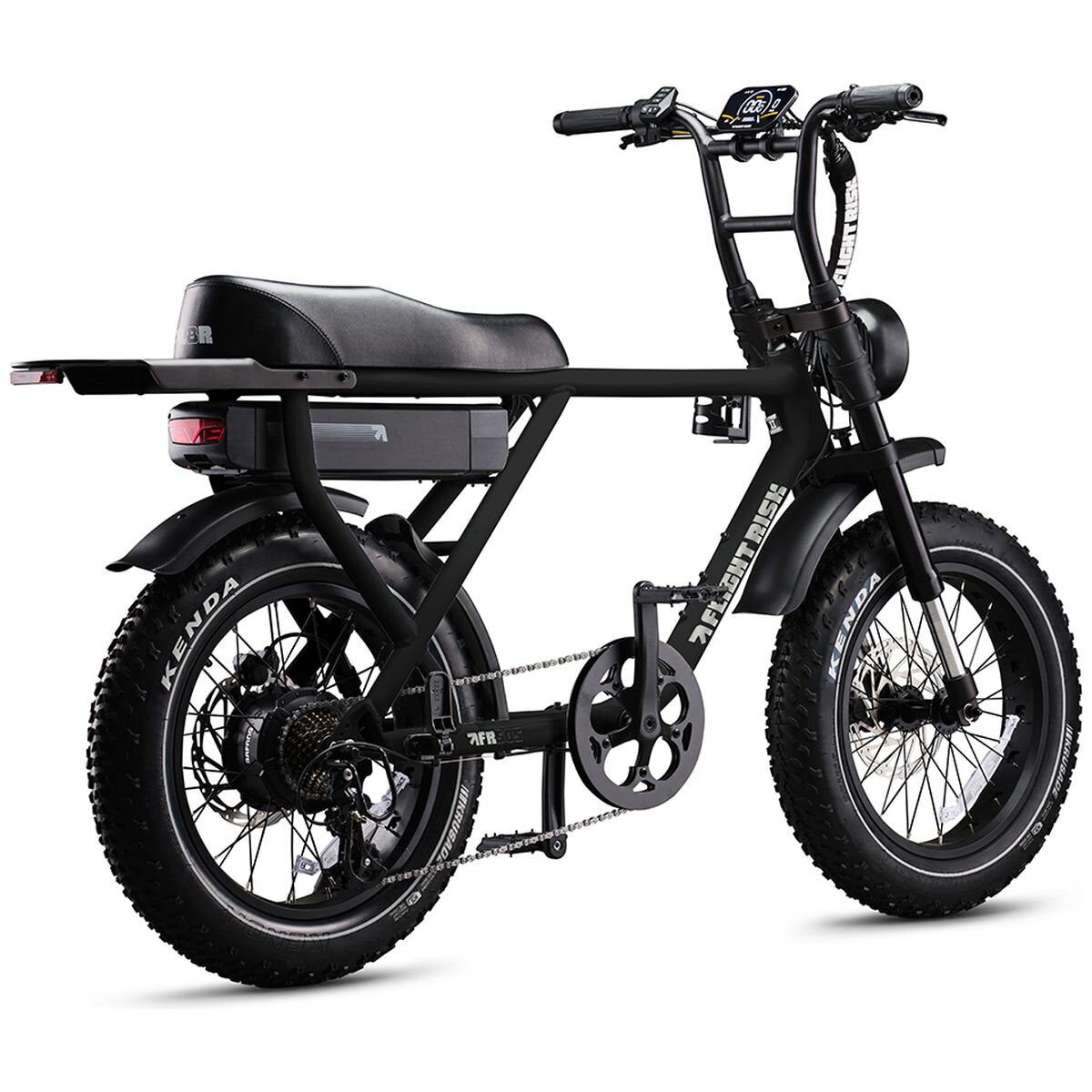 Flight Risk FR505 electric bike - 500W motor, 48V 20Ah Samsung battery, Black finish - FR-505BLACK