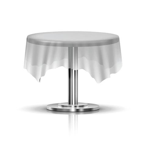 Crystal Clear Vinyl Tablecloth 1370mm x 1mm Waterproof Multi-Purpose - SuperSaverAU - view 1