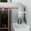 Rain Harvesting Vented Screen Flap Valve 90mm UPVC Stainless Steel Pests Out - SuperSaverAU - view 4