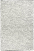 Rug Culture Loft Medium Black Felted Wool Rug 225x155cm - Hand Loomed - LFTBLK225X155