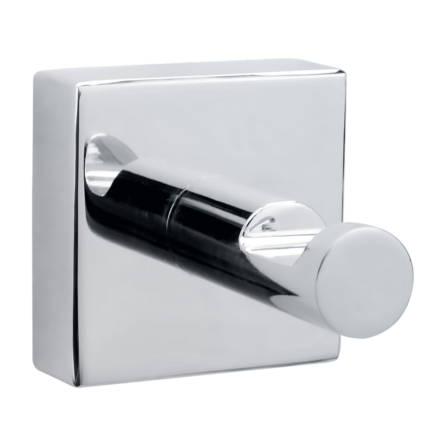 Tesa Hukk Towel Hook - Self-Adhesive - Chrome - 39mm x 52mm x 39mm - SuperSaverAU - view 1