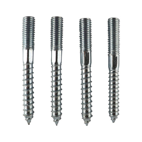 Everhang M12 Hanger Bolt 100mm Zinc Plated Steel 4 Pack - SuperSaverAU - view 1
