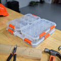 Tactix 18 Compartment Storage Box - 330mm x 53mm x 362mm - Customisable Dividers - SuperSaverAU - view 3