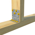 Mitek Concealed Purlin Cleat - 80mm x 30mm - Hidden Bracket - Wind Uplift - SuperSaverAU - view 2