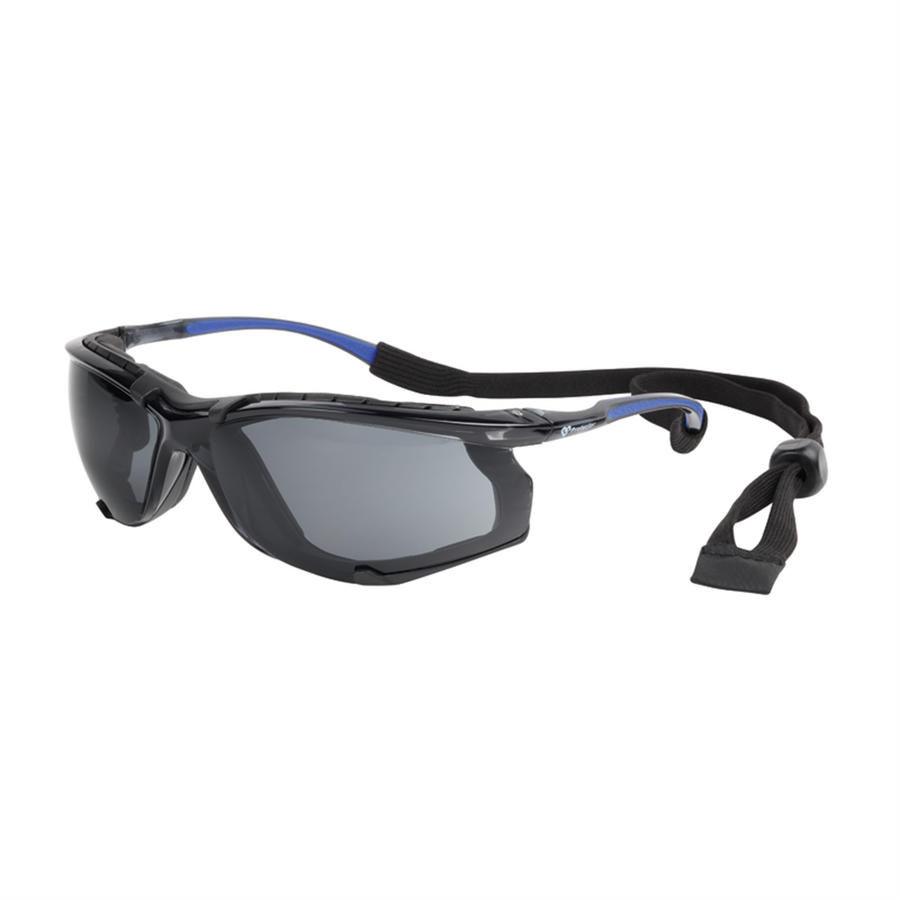 Protector Safety Glasses - Smoke Lens - Polycarbonate - Dust Guard - SuperSaverAU - view 1