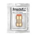 Smartex Pex Copper Conversion Coupling - 20 x 20mm - Lead Free Brass - Push-Fit - SuperSaverAU - view 2