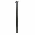 Adoored Adjustable Metal Furniture Leg - 40 x 710mm - Brushed Nickel - Single Leg - SuperSaverAU - view 2