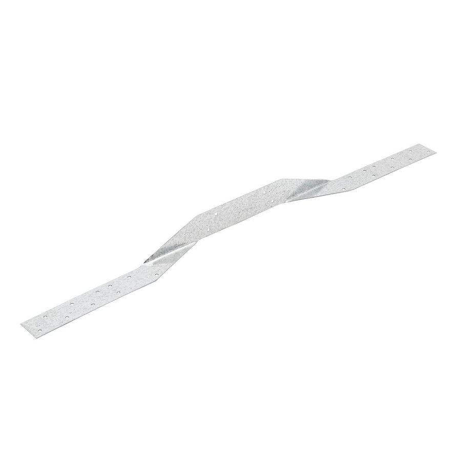 Pryda Cyclone Strap - 600mm x 32mm Galvabond Steel - High Corrosion Resistance - SuperSaverAU - view 1