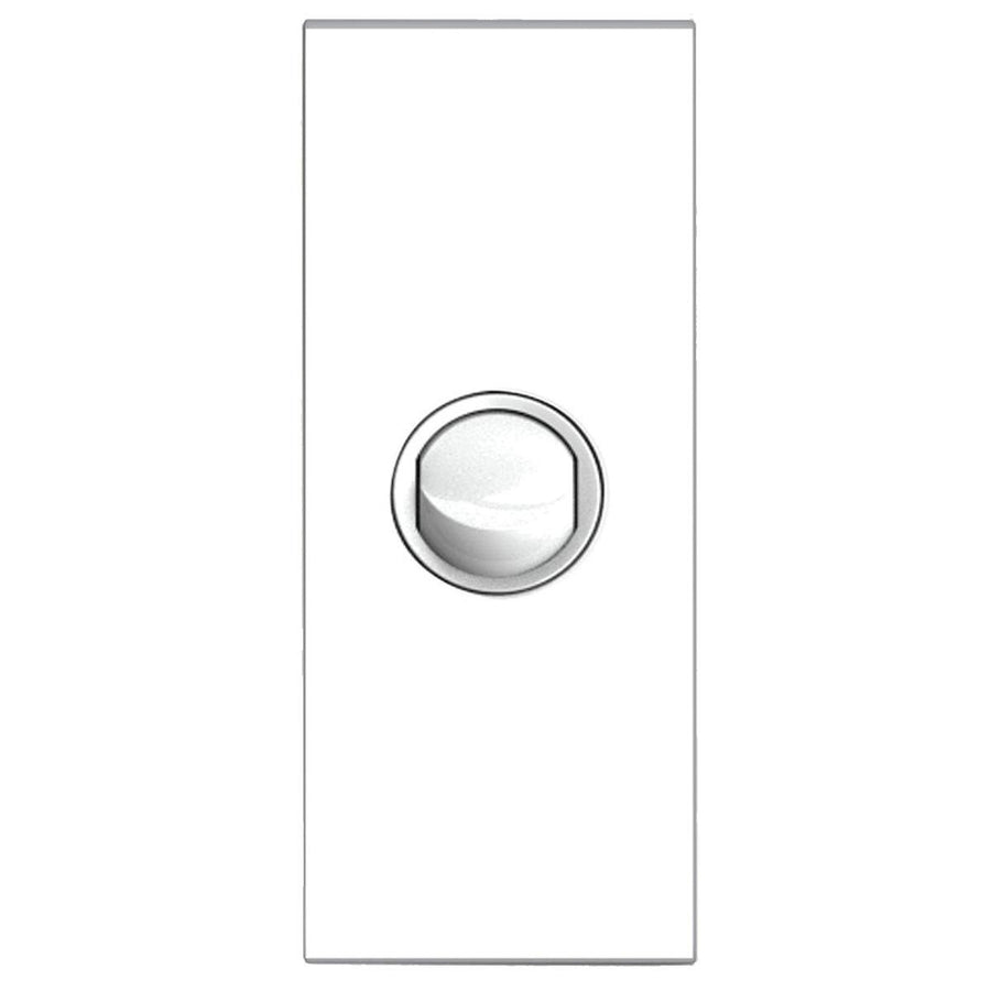 HPM VIVO Architrave Switch 1 Gang Plastic White Easy Installation - SuperSaverAU - view 1