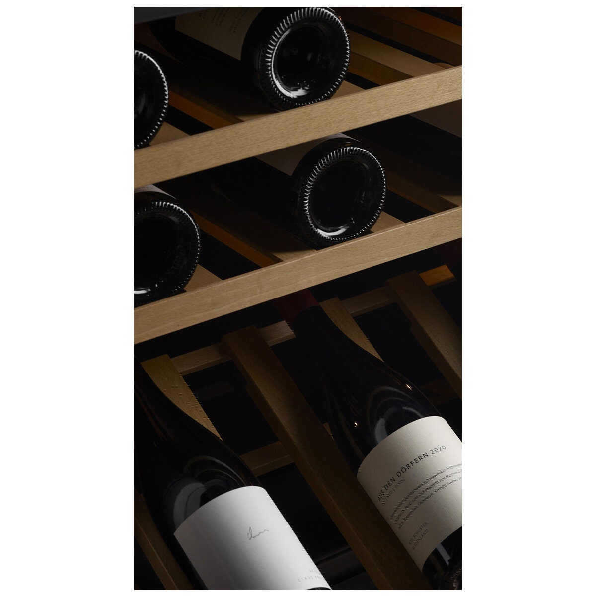 V-ZUG V4000 45 WineCooler 17 Bottle - Black Mirror Glass, Left Hinge, TouchOpen with SoftClose - 5111300015