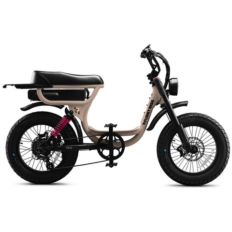 Flight Risk FR333 electric bike - 1000W motor, 52V 25Ah battery, Champagne finish - FR-333CHAMPAGNE
