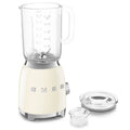 Smeg 50s Style Retro Bench Blender 1.5L - 800W Smooth Start Motor, 4 Preset Programs, Cream - BLF03CRAU
