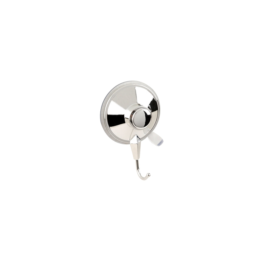 Naleon Super Suction Chrome Hook 3kg 95mm ABS with Stainless Steel Hook