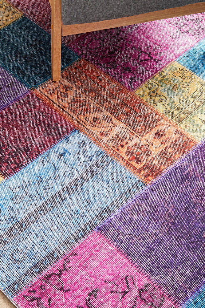 Rug Culture Illusions Large Rug 280x190cm - Multi-coloured Polyester - Short Pile - ILU167MULTI280X190