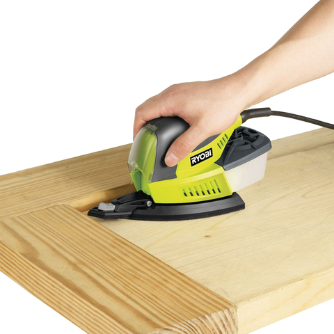 Ryobi 100W Palm Sander - Compact - Mixed Material - Easy Cleanup - SuperSaverAU - view 2