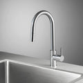 Rogerseller Tonic Sink Mixer with Pull Out Spray 6L/min - Chrome, 5-Star WELS - 3606013801
