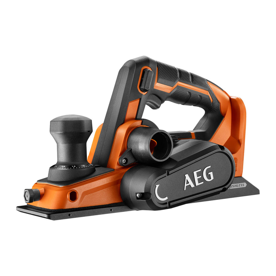AEG 18V 82mm Brushless Cordless Planer Skin BHO18B-0