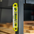 Ryobi 255mm 2 in 1 Torpedo Line Level - Magnetic Base - Durable Aluminium - Accurate Leveling - SuperSaverAU - view 3