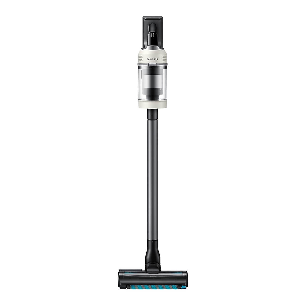 Samsung Bespoke AI Jet Lite stick vacuum with Clean Station - Santorini Beige, up to 60 minutes - VS80F28DFS