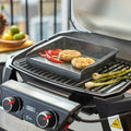Weber Pulse hotplate - black semi-gloss enamel - angled cooking surface - for Pulse 1000 and 2000 - 6609
