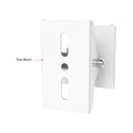 Orion Security Camera Pole Mount - 360° Swivel - 75° Tilt - Aluminium - White - 100mm x 69mm x 85mm - SuperSaverAU - view 5