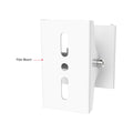 Orion Security Camera Pole Mount White Aluminium Indoor & Outdoor SCA03
