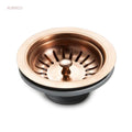Oliveri Spectra double bowl sink in copper - top mount, undermount or flush mount - SB63CU