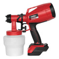 Ozito PXC 18V Paint Spray Gun PXSGS 018 - 247mm x 167mm x 280mm - Outdoor Use - SuperSaverAU - view 2