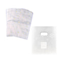 Daisy Cookie Gift Bags with Handle, Plastic, 20 x 30 cm, Pack of 100 - White - view 3