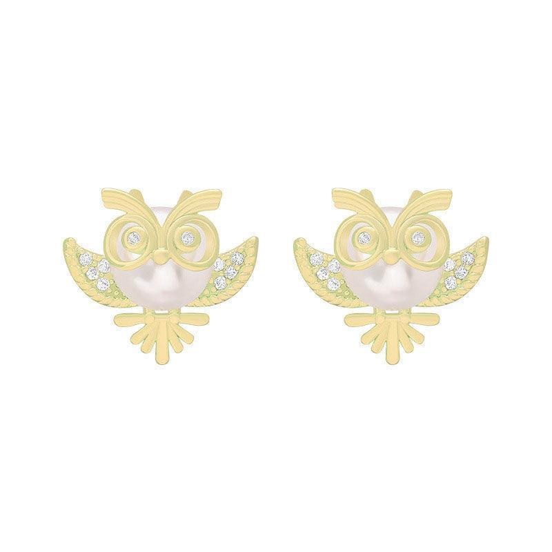Dangle Hook Earrings for Women - OWL Pearl