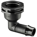 Toro Barbed Female Threaded Elbow - 13 x 15mm - Black - Single - Irrigation - SuperSaverAU - view 1