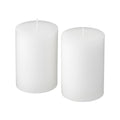 Citronella White Pillar Candle 2 Pack - 10cm - Mosquito Repellent - SuperSaverAU - view 2