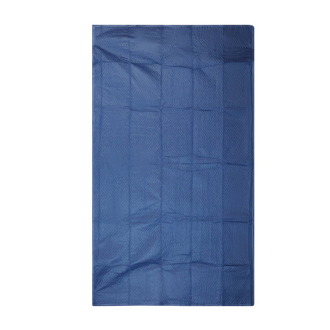Wrap & Move Premium Moving Blanket - 1.8 x 3.2m Blue Quilted Non-Woven Polyester