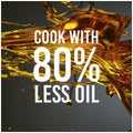 Kitchen Couture Dual View Twin Basket Air Fryer 10L - Black and Silver - Viewing Windows - 10004409