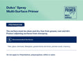 Dulux 340g Multi-Surface Primer Spray Paint - Indoor