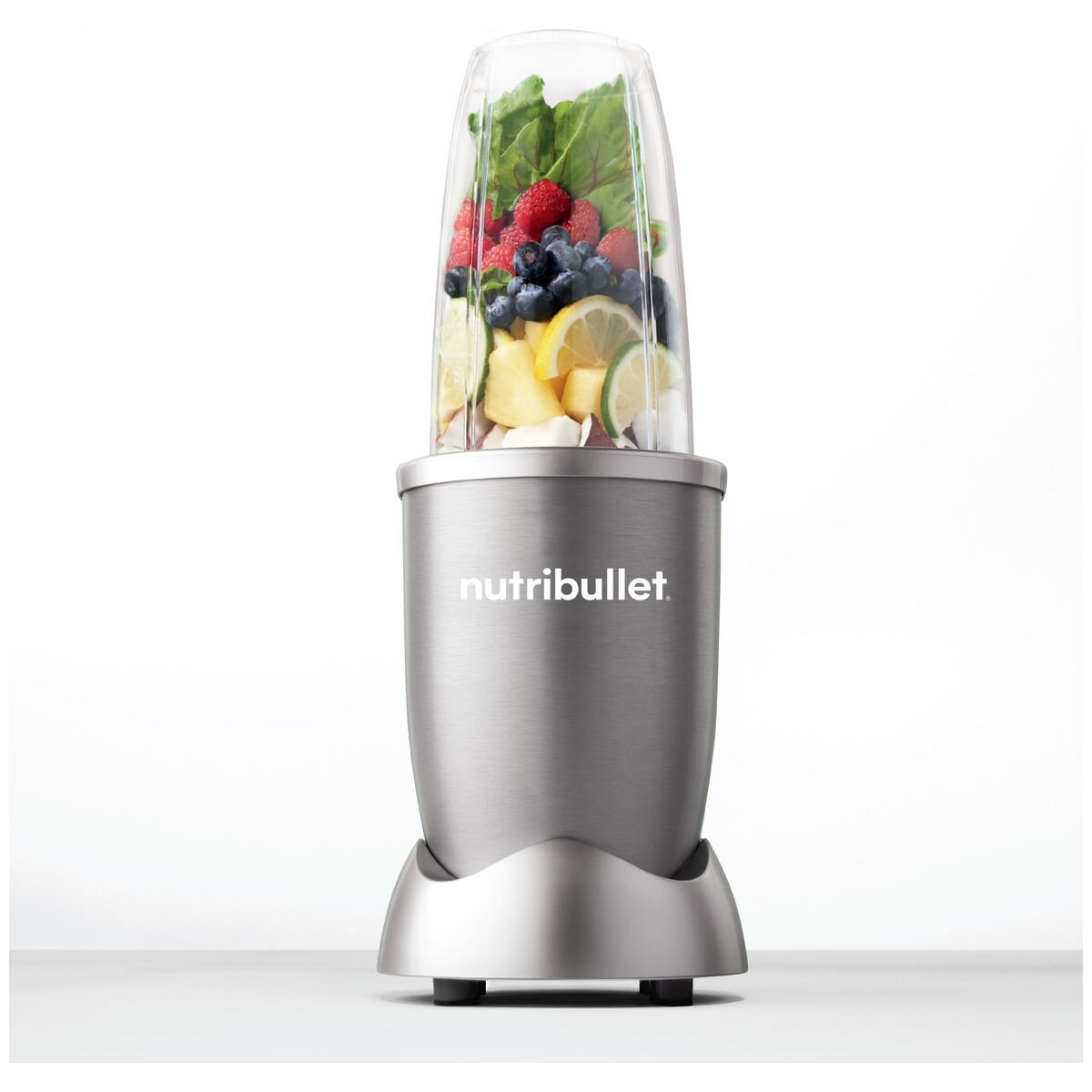 NutriBullet 600 Series 5 Piece Personal Blender - 600W Motor, Extractor Blade, Grey - NBR-0507LG
