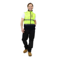 Citeco Large Yellow Hi-Vis Soft Shell Vest, Reflective, Polyester/Elastane