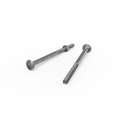 Zenith Hot Dip Galvanised M10 x 180mm Cup Head Bolts Nuts 12 Pack - SuperSaverAU - view 3