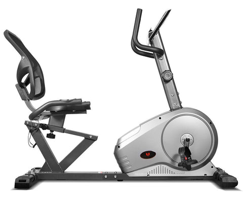 Lifespan Fitness Recumbent Bike - 10 Magnetic Resistance Levels, Ergonomic Seat, Tablet Stand - RC81