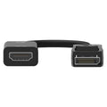 Comsol 20cm Display Port Male to HDMI Female Adapter 4K - Black - 4K Support - SuperSaverAU - view 3