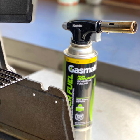 Gasmate Butane Fire Lighter Torch Steel