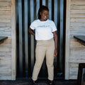 Green Hip Short Sleeve T Shirt 2XL - White - 100% Organic Cotton - Comfortable - SuperSaverAU - view 2